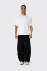 Arte Antwerp Circle Logo Pocket Pants Black