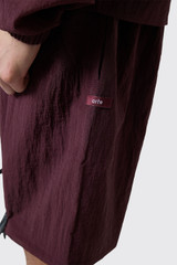 Arte Antwerp Mesh Shorts Bordeaux