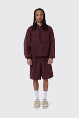 Arte Antwerp Mesh Shorts Bordeaux