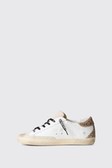 Golden Goose Super Star Leather 82532 White/Seedpearl/Blk