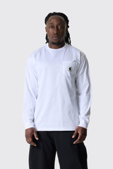 Carhartt WIP FCRB Pocket L/S Tee A261051 02.XX White