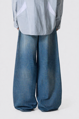 Acne Studios Loose Fit Jeans 2023 C00124- Mid Blue