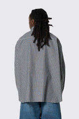 Acne Studios Flannel Button-Up Shirt Black/White