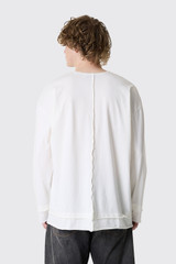 Applied Art Forms LM2-2 Decon lslv T-shirt D28828-E245 Light Ecru