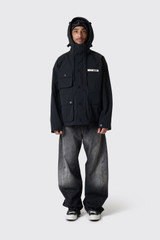 Applied Art Forms Summer Parka D28271-E424 Black