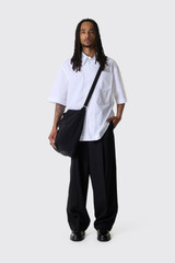 AMI Paris Paris SS Wide Shirt  USH809.CO0063 Blanc
