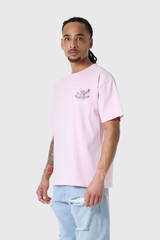 New Amsterdam Surf Association Tropical Tee  2601074003 Pink lady