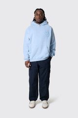 REPRESENT Western Initial Hoodie MLM10061908 8 Mountain Bluebird