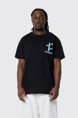 Flaneur Festival Map T-Shirt Black