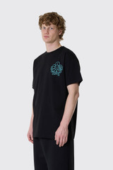 Flaneur Happy Flower T-Shirt FTSH166 999 Black