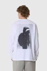 Carhartt WIP L/S Archive Script T-Shirt I036002 02.XX White