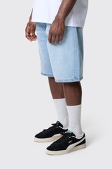 Carhartt WIP Landon Short I030469 01.WU Blue Heavy Worn Blea