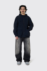 Stone Island S0345 Short Parka V0020 Navy Blue