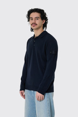 Stone Island S00FC LS Polo V0020 Navy Blue