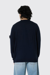 Stone Island S00FC Crew Neck V0020 Navy Blue