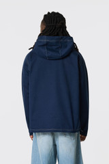 POP Trading Drs Hooded Halfzip Jacket Navy