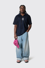 POP Trading Company Trading Sportif Cub Shirt POPSS26_02-001 Navy