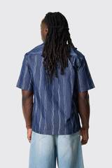 Libertine-Libertine Cave 3688 Cave 3688 Indigo Stripe