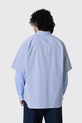 Comme des Garçons HOMME Men's Shirt HQ-B007-S26 HQ-B007-S26 WH/SX/NYXWH/SX