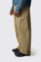 Comme des Garçons HOMME Double Pleated Trousers HQ-P022-S26 Beige