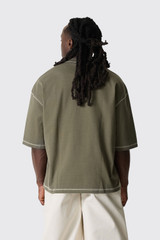 Comme des Garçons HOMME Contrast T-Shirt HQ-T017-S26 Khaki