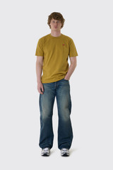 Comme des Garçons PLAY T-Shirt Small Red Emblem AX-T314-051 Olive