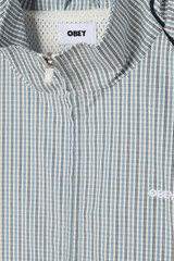 Obey Practice Windbreaker PDM Plaid Multi