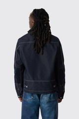 Junya Watanabe MAN Contrast Stitch Work Jacket WQ-J037-S26 Indigo