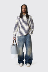 Junya Watanabe MAN T-Shirt WQ-T007-S26 WQ-T007-S26 NTRL/NAVY