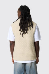 NN.07 Reece Vest 6600 2610000043 Ecru
