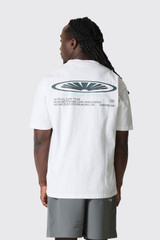 New Amsterdam Surf Association Shaper Tee  2604007001 Overdyed White