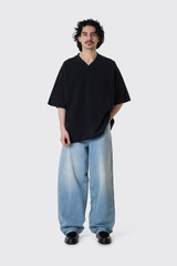 Seventh Kimono V Tee T250202 Midnight