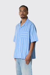 Tenue. Camp Shirt Camp Ocean Stripe Ocean Stripe