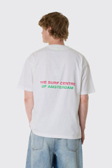 New Amsterdam Surf Association Surf Centre Tee 2601077002 Washed White