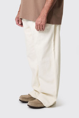 Bram's Fruit Twill Trousers Beige