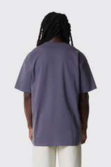 Carhartt WIP S/S American Script T-Shirt I029956 3RI.XX Shady Purple