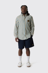 Carhartt WIP Chase Swim Trunks I035062 00H.XX Dark Navy/Gold