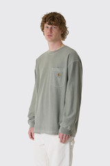 Carhartt WIP L/S Loose Pocket T-Shirt I036862 3RF.GD Shady Green