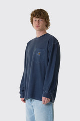 Carhartt WIP L/S Loose Pocket T-Shirt I036862 1C.GD Dark Navy