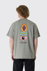 Carhartt WIP S/S Stacked Grapes T-Shirt I036902 3RF.XX Shady Green
