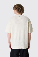 Drôle de Monsieur Maille Ajouree D Miroir K-PO202-CO292 OW Off White