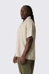 Drôle de Monsieur Chemise Graphique K-SH248-CO270 DSAN Dark Sand