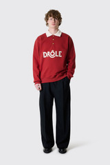 Drôle de Monsieur Polo Drole Col Crochet K-PL168-CO127 DRD Dark Red