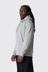 POP Trading Company Trading Hearts Hooded Sweat POPSS26_01-003 Heather Grey