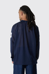 POP Trading Mesh Football Longsleeve Navy