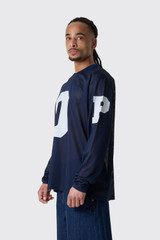 POP Trading Mesh Football Longsleeve Navy