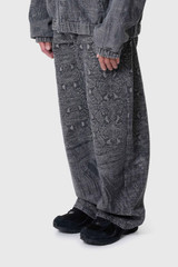 Daily Paper Denim Snake Oversized Jeans Denim