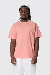 OLAF Brushstroke Face Tee Burnt Coral