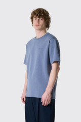 NN.07 Nat SS Logo Tee 3457 2513457250 286 Stone Blue