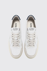 Autry Low 01 LS28 WHT/BLUE